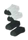 Copy of Low Cut Trainer Socks with Bamboo Charcoal for Men (4 pairs) - Sunna Character