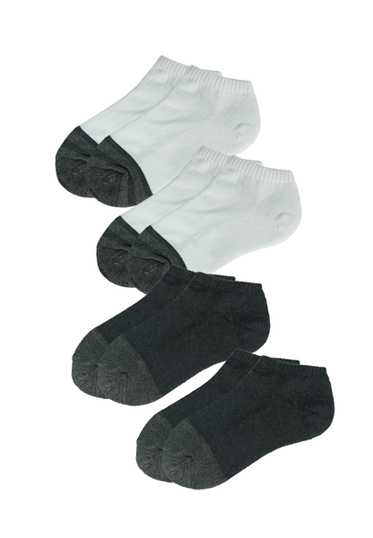 Copy of Low Cut Trainer Socks with Bamboo Charcoal for Men (4 pairs) - Sunna Character