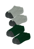 Copy of Low Cut Trainer Socks with Bamboo Charcoal for Men (4 pairs) - Sunna Character
