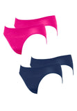 Low-Waist Underwear 低腰竹炭內褲(4件) 1109 - Sunna Character