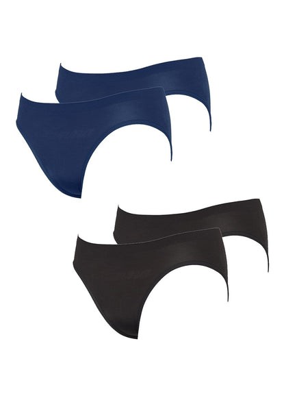 Low-Waist Underwear 低腰竹炭內褲(4件) 1109 - Sunna Character