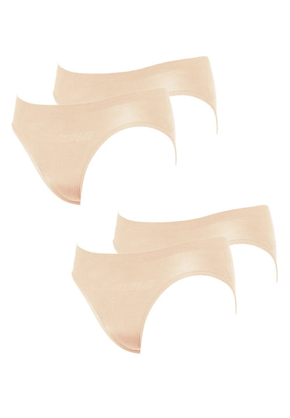 Low-Waist Underwear 低腰竹炭內褲(4件) 1109 - Sunna Character