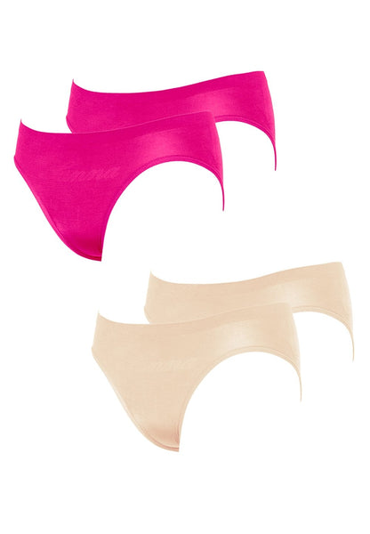 Low-Waist Underwear 低腰竹炭內褲(4件) 1109 - Sunna Character