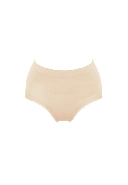 Mid-Waist Slim Wear 中腰竹炭瘦身內褲(4件) 1169 - Sunna Character