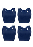 Copy of Fast Drying Sports Bra with Bamboo Charcoal - Cross-Back 3292 (4 pieces) - Sunna Character