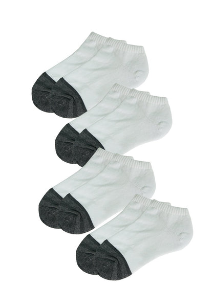 Low Cut Trainer Socks with Bamboo Charcoal (4 pairs) - Sunna Character