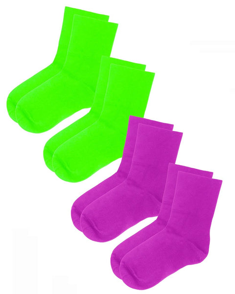 Mid Height Non-Binding Socks (4 pairs) - Sunna Character