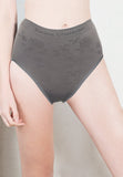 Plus Size Mid-High Waist Underwear 高腰竹炭加大內褲(2件) 37098 - Sunna Character